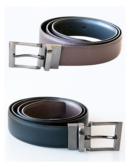 KOR-KXGTAB-Elegant Two-Color Reversible Belt Schaffhausen 2